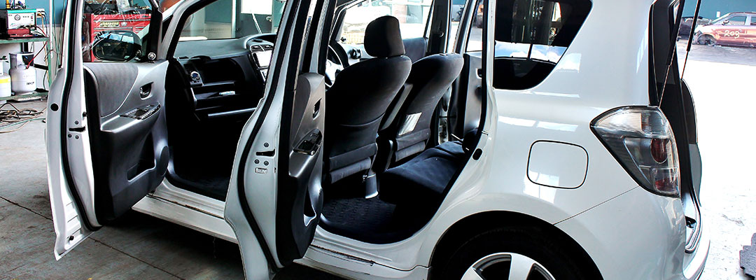 自動車解体の流れ